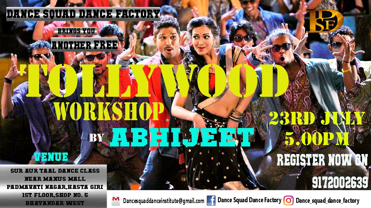 Free Tollywood Workshop by Abhijeet Ganguli